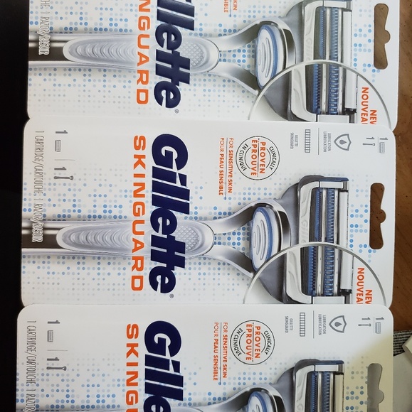 Other - 3 mens gillette new